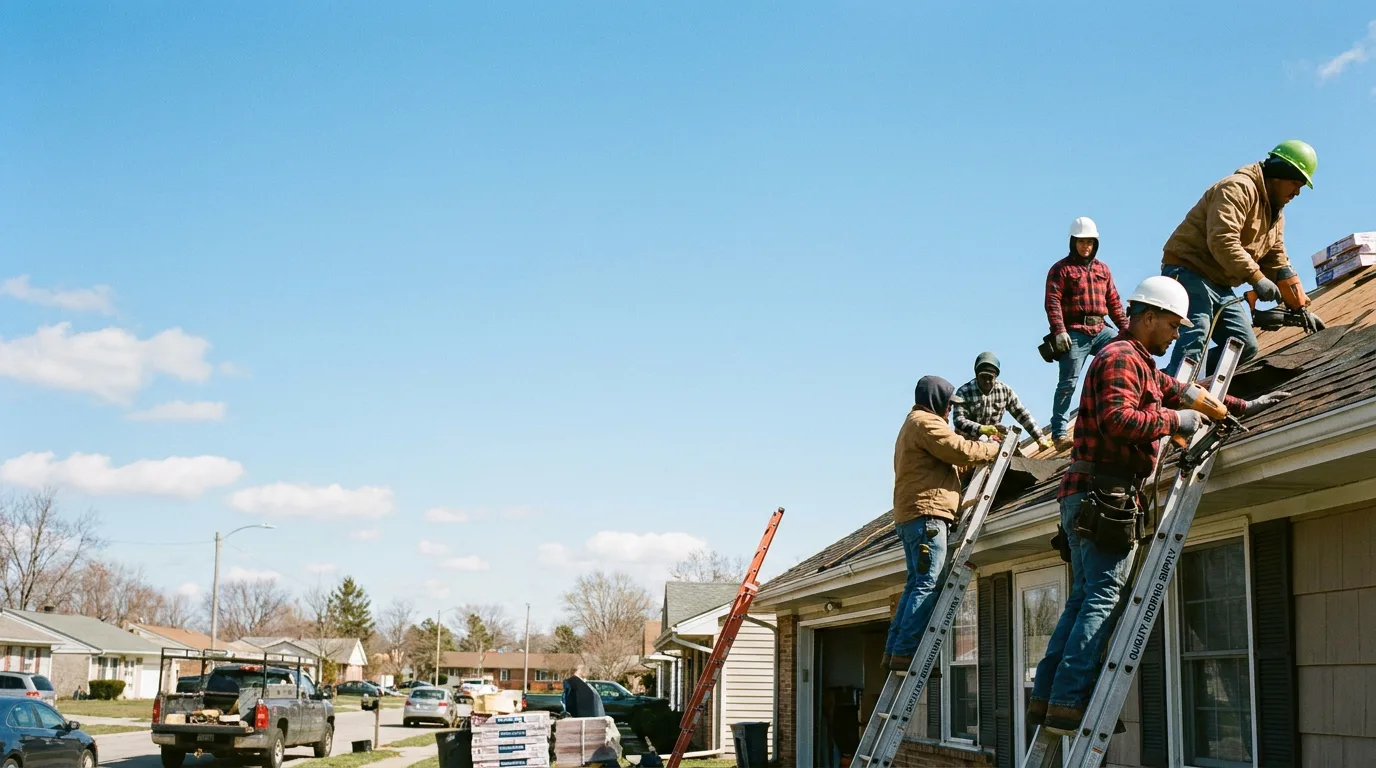 Roofing in Llano, CA near me